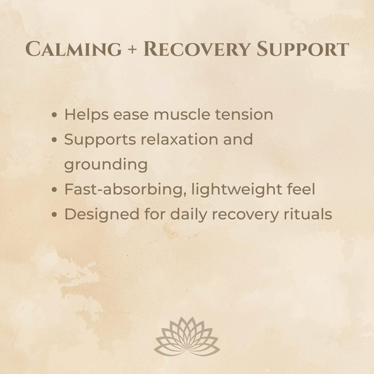 Calming Recovery Support with magnesium spray