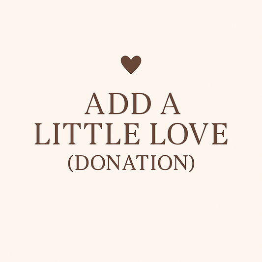 Add a Little Love — optional tip/donation heart graphic, PureButterMelts