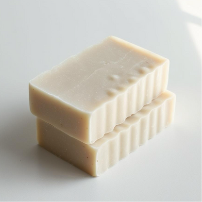 A gentle cleansing soap made with rice milk to support soft, balanced skin. This bar cleanses without stripping and is well suited for daily use, especially for those seeking a calming, minimal approach to skin care.