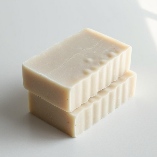 A gentle cleansing soap made with rice milk to support soft, balanced skin. This bar cleanses without stripping and is well suited for daily use, especially for those seeking a calming, minimal approach to skin care.