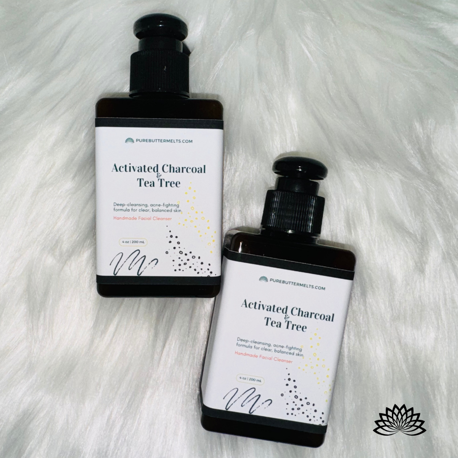 Activated Charcoal & Tea Tree Acne Cleanser