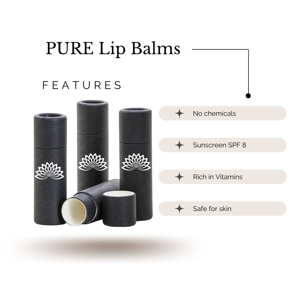 no chemicals sunscreen spf 8 safe for skin lip balm